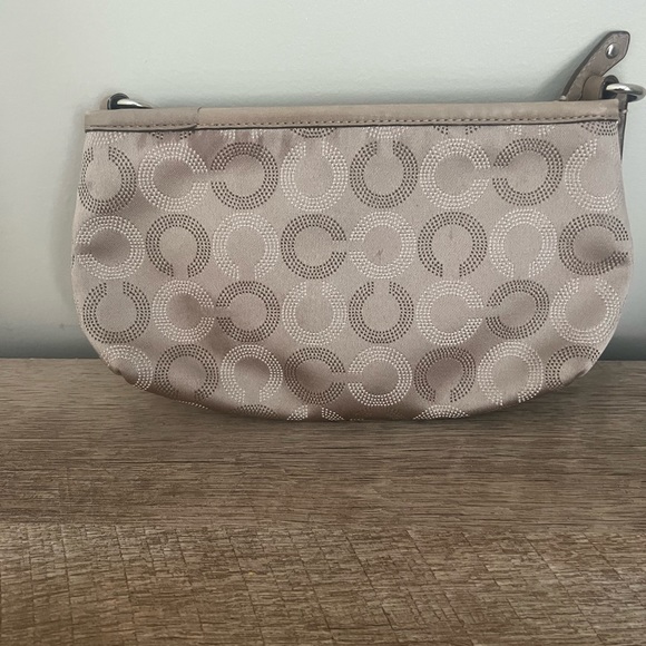 Coach Signature Fabric Wristlet - Picture 2 of 4